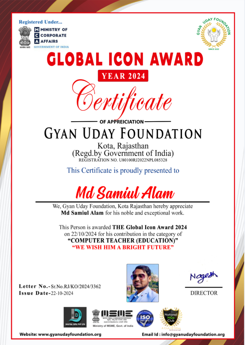 Image of GLOBAL ICON AWARD